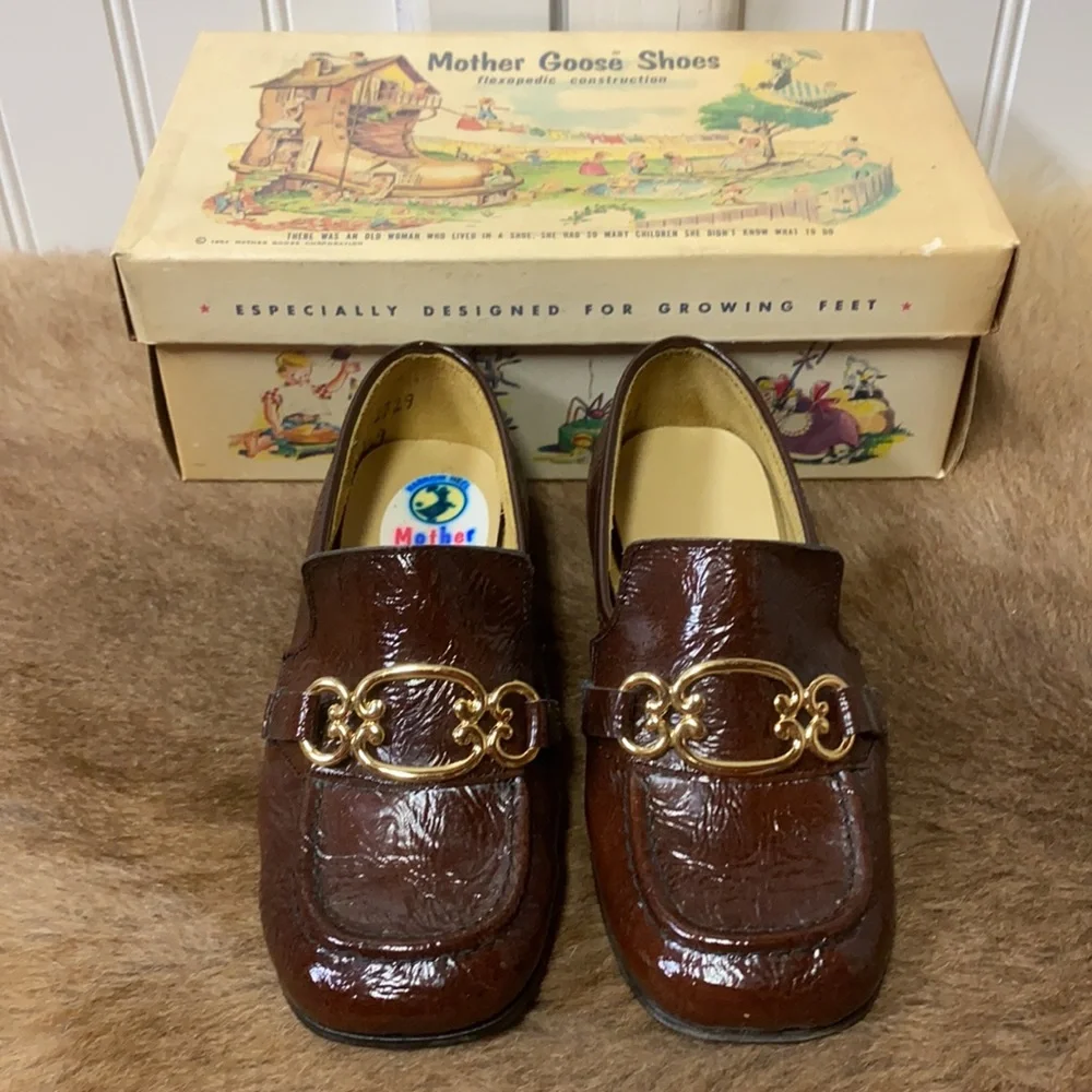 50s Vintage Mother Goose Mod Shoes 4